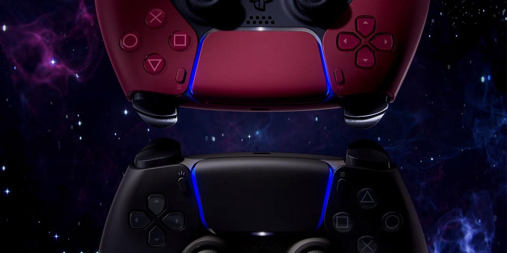 manette ps5 cosmic red