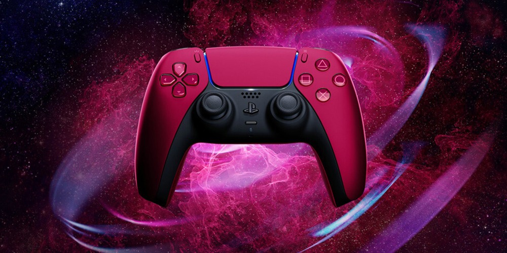 manette ps5 rouge cosmic