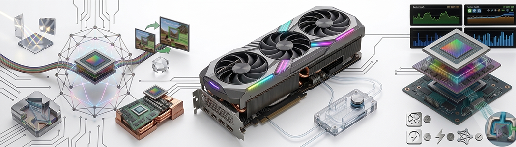 GPU avec ray tracing et DLSS