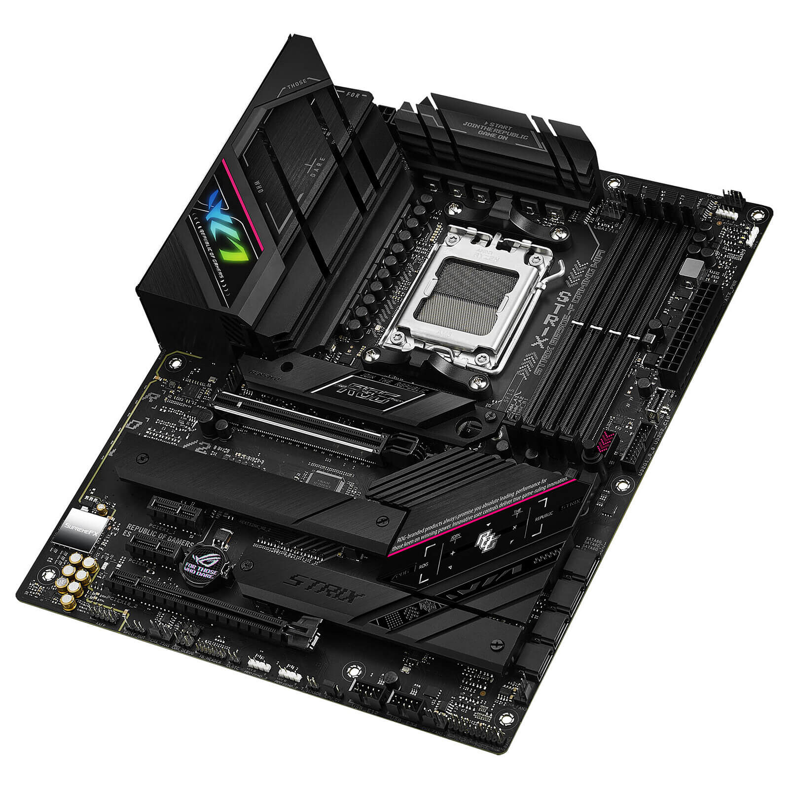asus rog strix b650e f gaming wifi ram