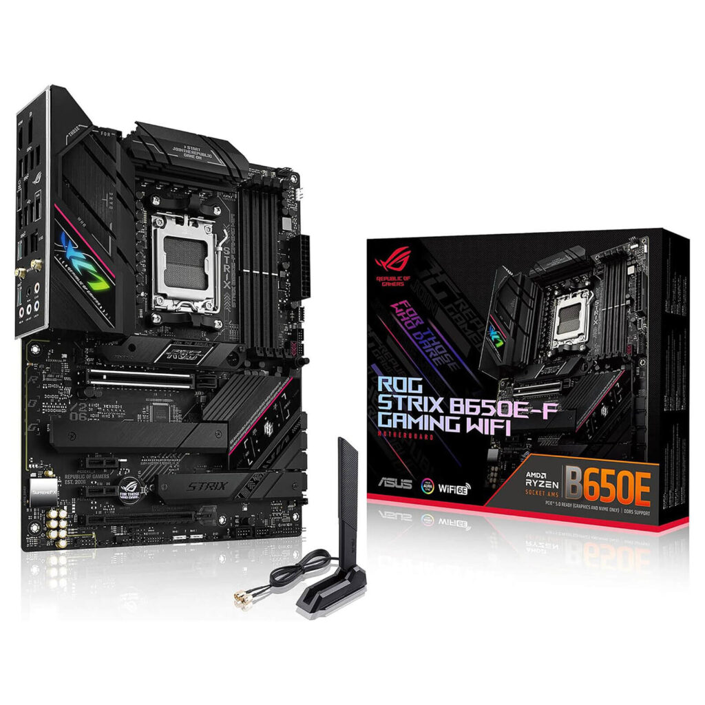 carte mère asus rog strix b650e f gaming wifi