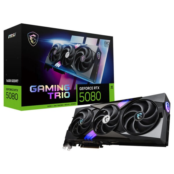 msi geforce rtx 5080 16g gaming trio oc